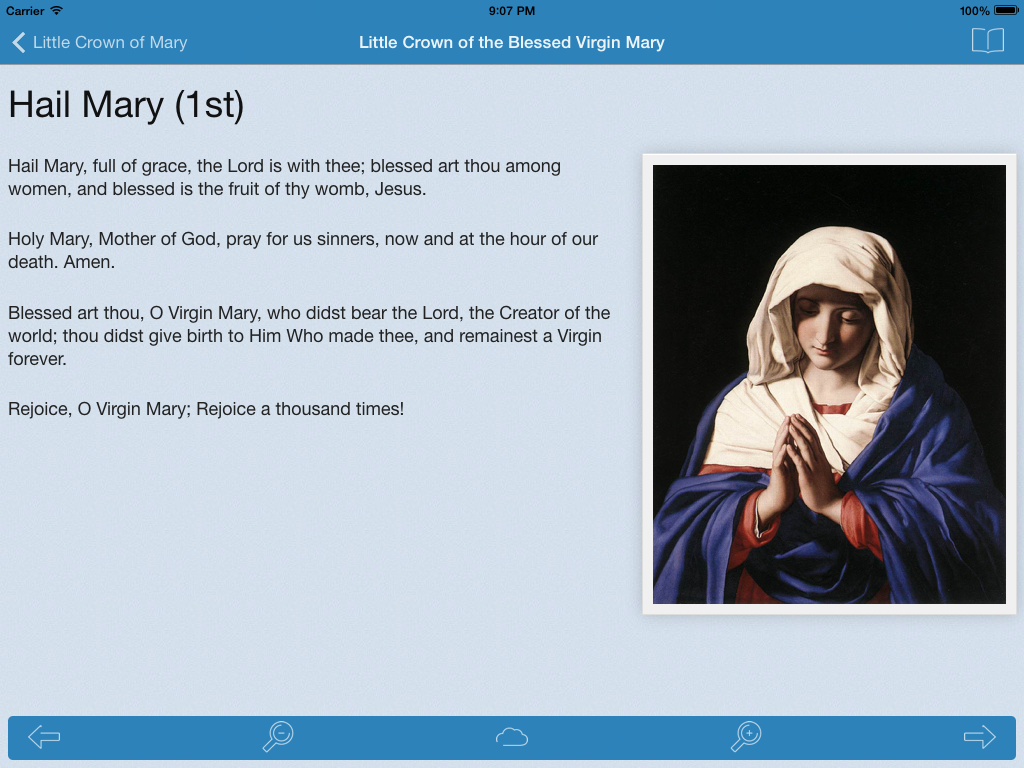 Catholic Little Crown of the Blessed Virgin Mary screenshot 7