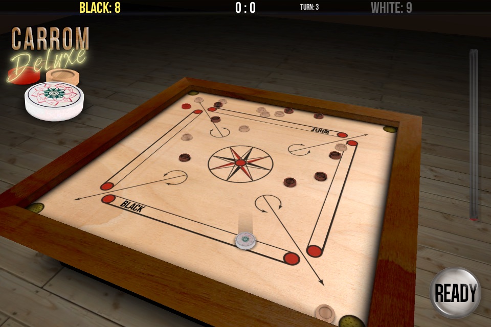 Carrom Deluxe 3D screenshot 2