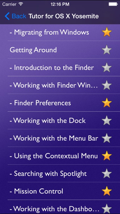 Tutor for OS X Yosemite
