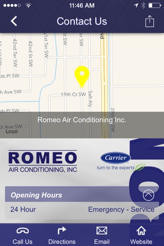 Romeo Air Conditioning, Inc. screenshot 2