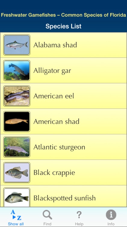Freshwater Game Fishes - Common Species of Florida