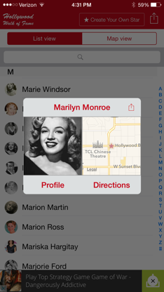 Hollywood Walk of Fame - Stars Map and Star Creator screenshot 5