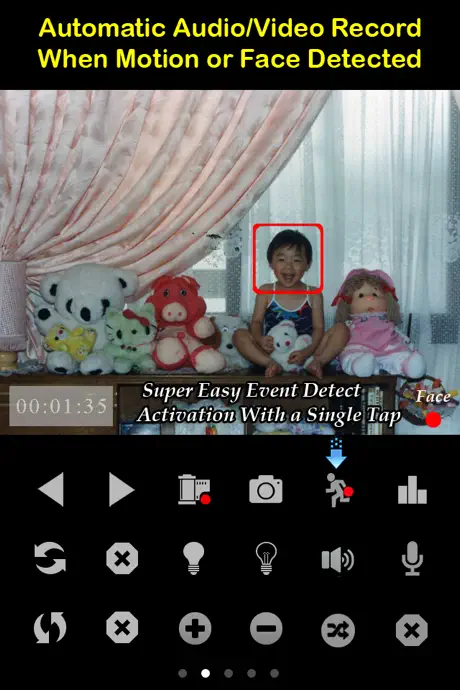 uBabyCam with AV recording