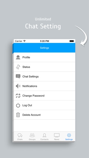 NiftyChat - Simple chat app(圖4)-速報App