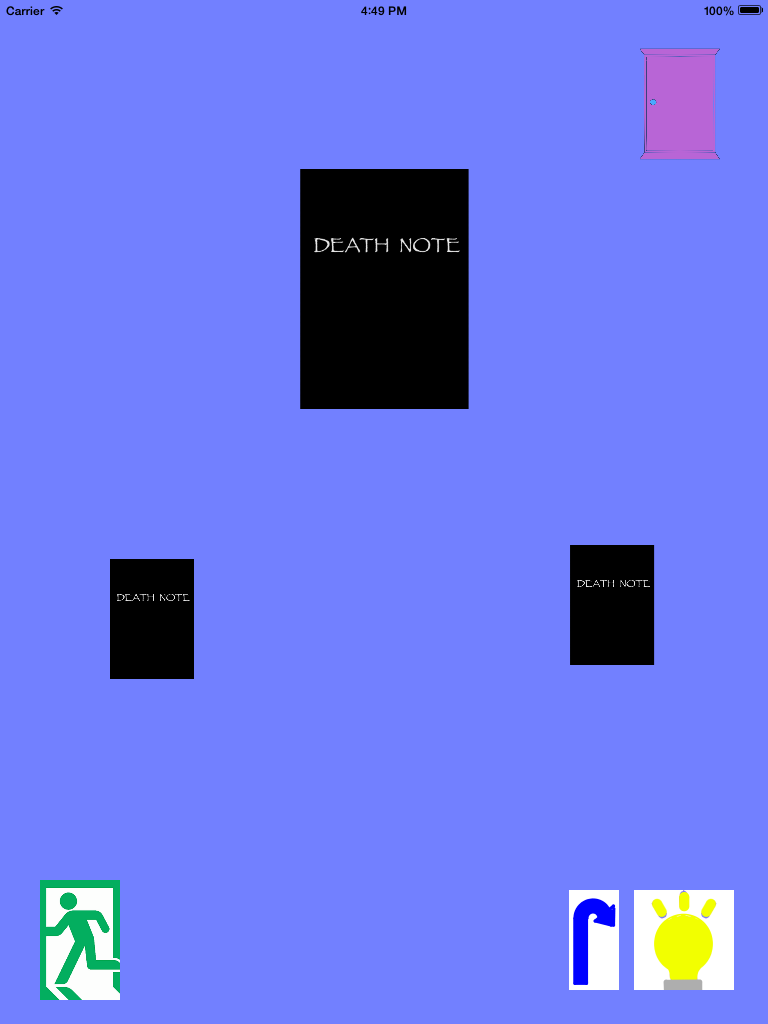 Escape Games for Death Note