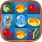 Crazy Fish-y Puzzler : 3 match Brain-Bashing Challenge