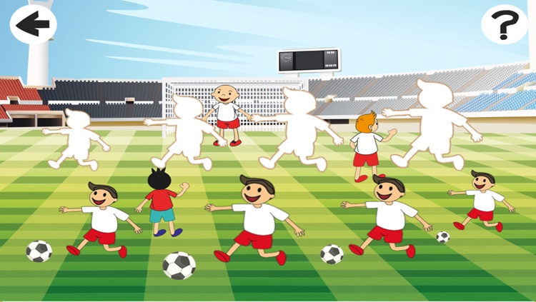 A Sort By Size Game for Children: Learn and Play with Soccer screenshot-4
