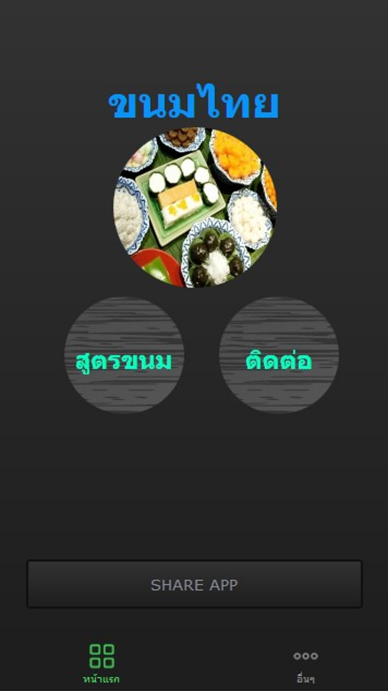 สูตรขนมหวานไทย screenshot 2
