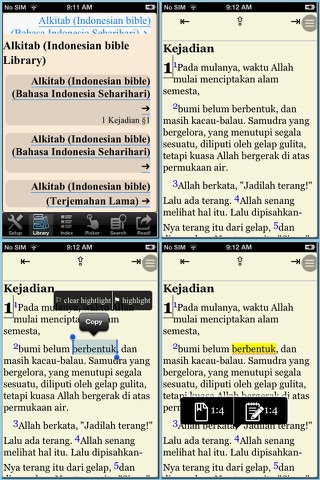 Alkitab (Indonesian bible Library) screenshot 2