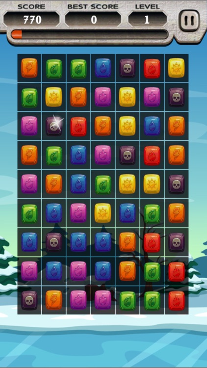 Lord Of Element Puzzle Star Saga : 2d Match 3 Mania Hd Free Game