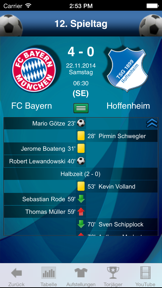 Bundesliga Fussball screenshot