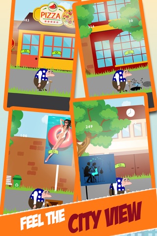 Rush Or Fall Pro - An Adventure Of Uncle Bob On The Streets Of America screenshot 2