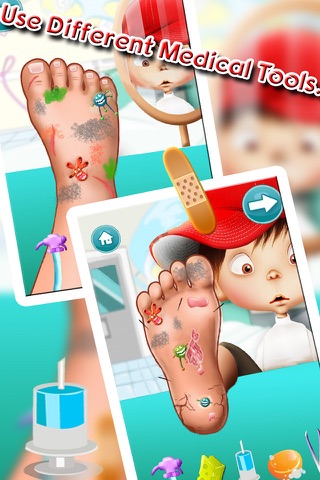 Foot Doctor: Kids Casual Game Pro screenshot 2