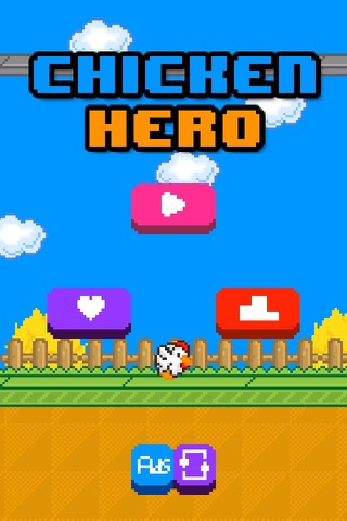 Chicken Hero - An Endless Retro Arcade Adventure screenshot 2