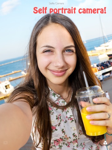 Selfie Camera Free iPad screenshot 1 - Photo & Video app