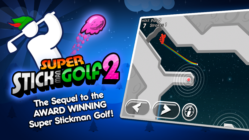 Super Stickman Golf 2 official gameplay screenshot 5