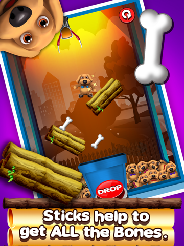 A Dog Tap Toy Pet Arcade Prize Claw Machine Game for Kids iPad screenshot