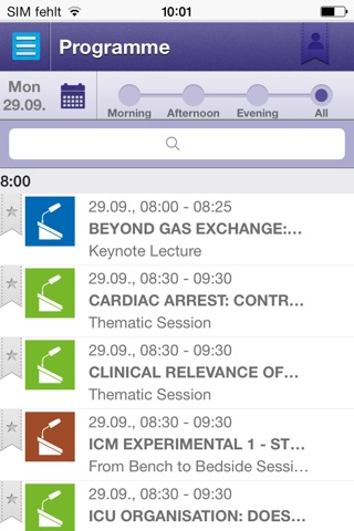 ESICM LIVES 2014 screenshot 3