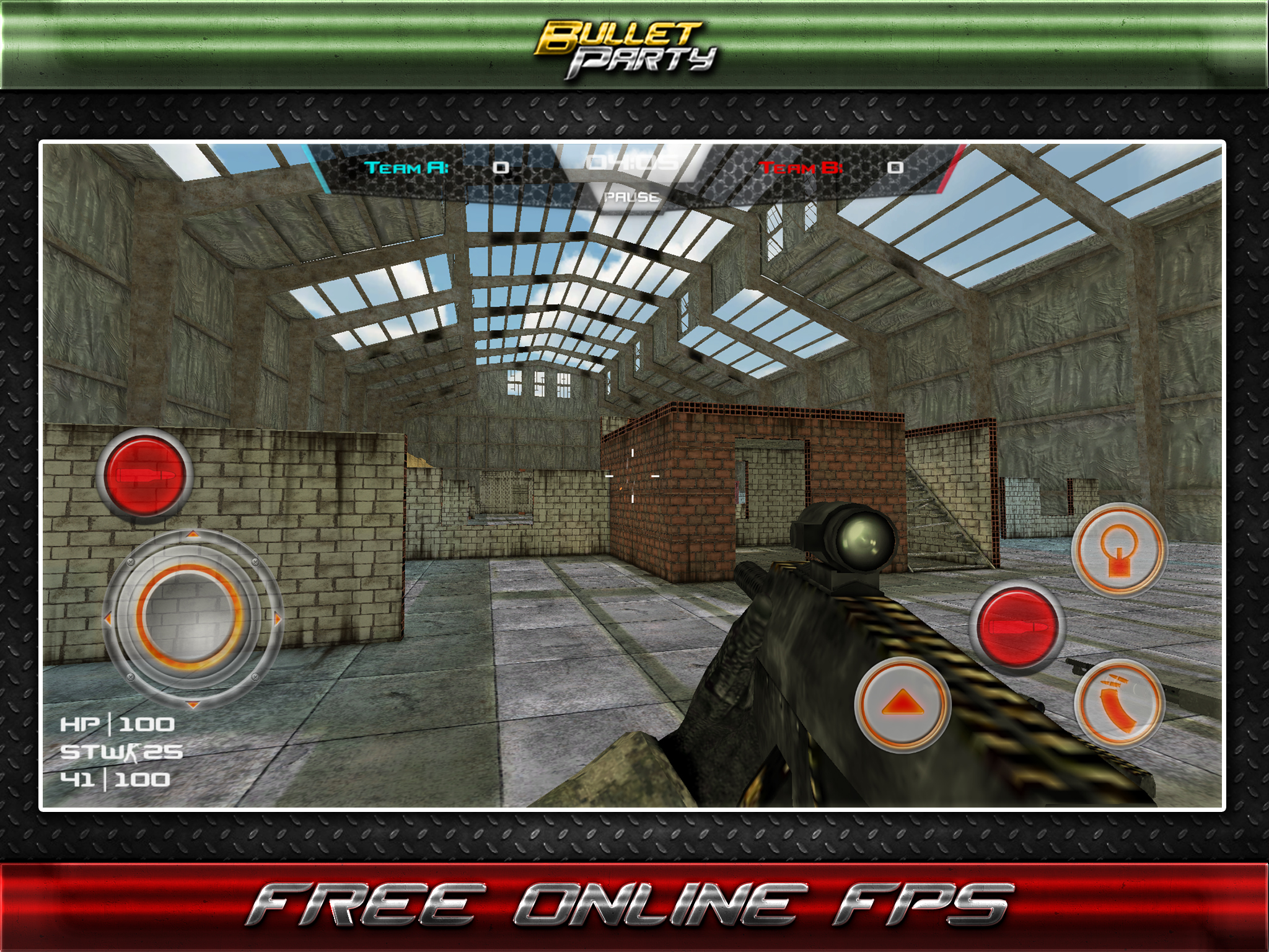 AAA Bullet Party - Online first person shooter (FPS) Best Real-Time Multip-layer Shooting Games screenshot 9