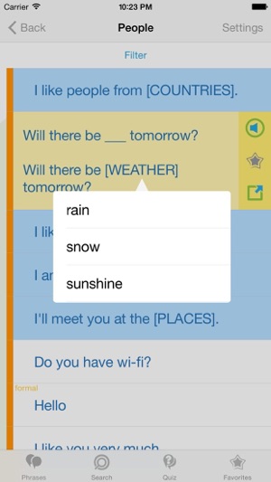 English (US) Phrasebook - Travel in US with ease(圖2)-速報App