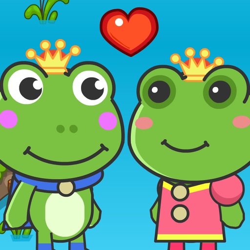 Prince Frog And Princess Frog Adventure Icon