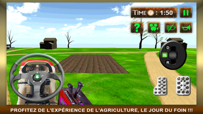 Screenshot #1 pour Real 3D Simulator Tracteur agricole