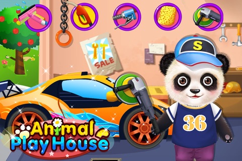 Kitty & Puppy Party House! - Animal Pet Kids Games screenshot 3