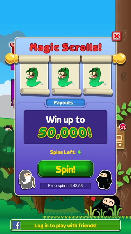 Ninjatown: Trees Of Doom! screenshot 4