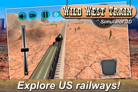 Wild West Train Simulator 3D Free screenshot 3