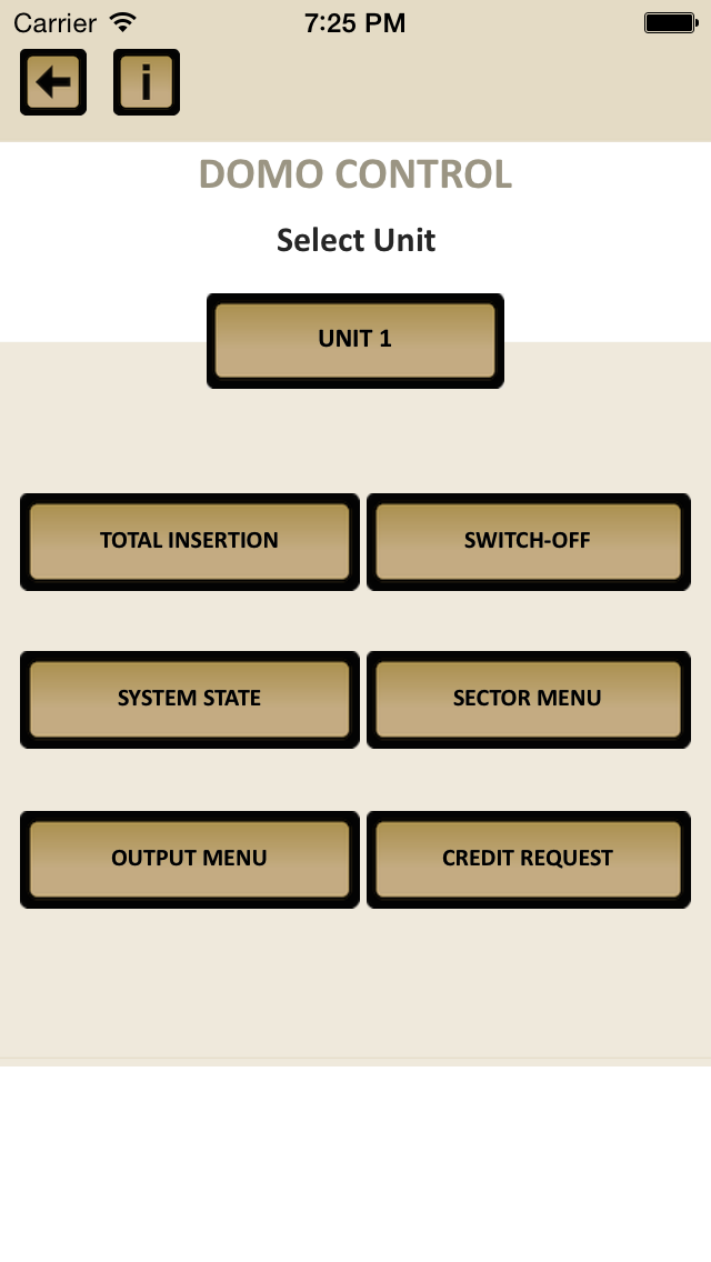 Screenshot 3 of DOMO CONTROL App