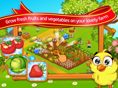 Farm Town: villa for friends iPad screenshot 4 - Games app