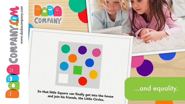 Four little corners - An interactive storybook app about friendship screenshot-4