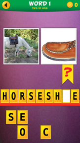 2 Pics 1 Word: Mix Pics Puzzle screenshot