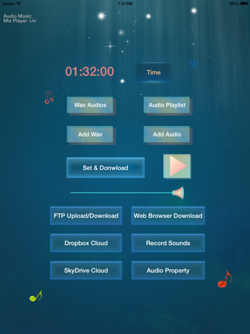 Screenshot #4 pour Audio Mix Player HD Lite