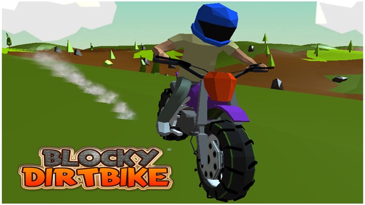 Blocky Dirt Bike