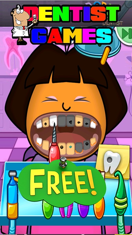 Dentist Games Kids Dora Explorer Edition