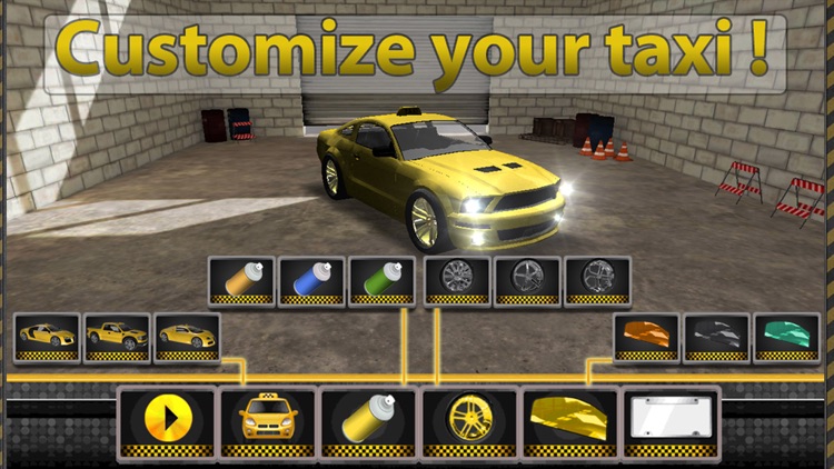 3D Taxi Driver Duty Game
