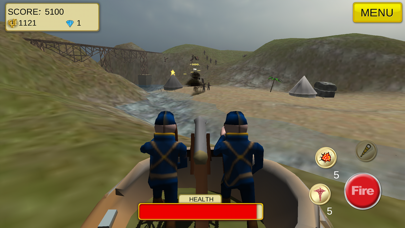 How to cancel & delete AAA American Civil War Cannon Shooter : Defend the Reds or Blues and Win the War from iphone & ipad 2
