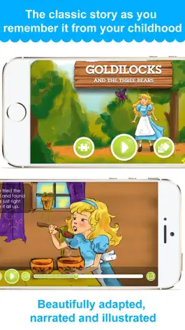 Game screenshot Goldilocks - narrated classic story mod apk