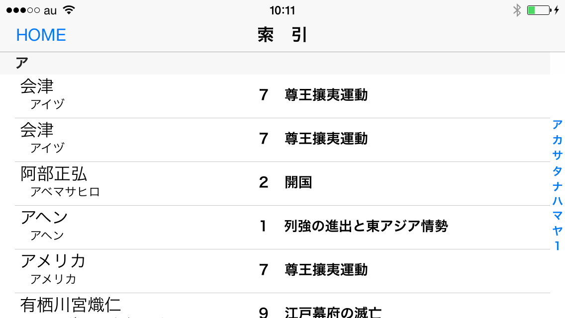 サクッと幕末