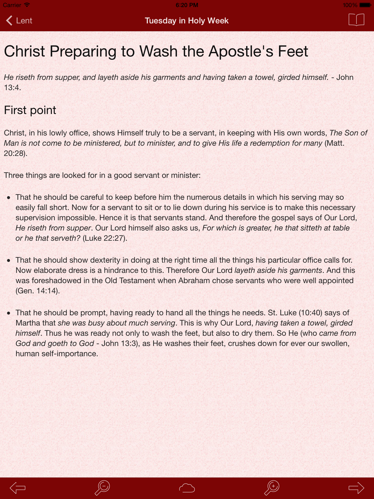 Lent Lite: Catholic Meditations for Lent by St. Thomas Aquinas screenshot 8