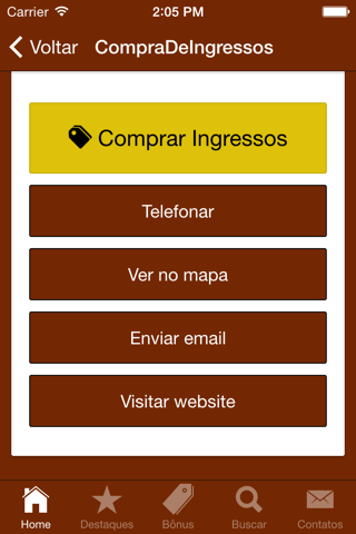 Compra De Ingressos screenshot 4
