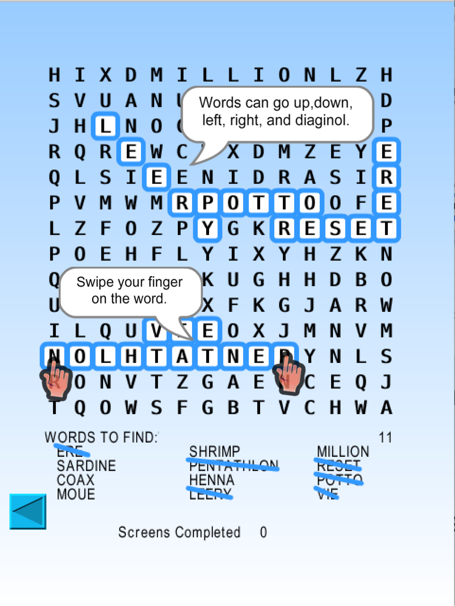 Word Search Blitz, blitz rounds of wordsearch screenshot 7