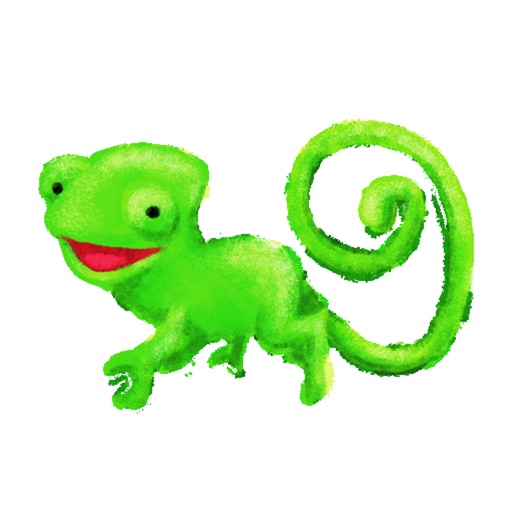 Chacha-Casha, the little Chameleon (international) icon