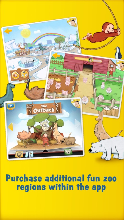 Curious George: Zoo Animals screenshot-4