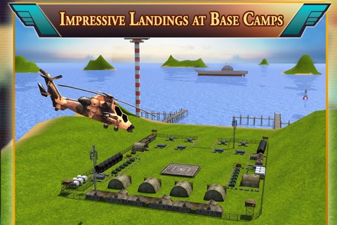 Helicopter Landing 3D screenshot 2