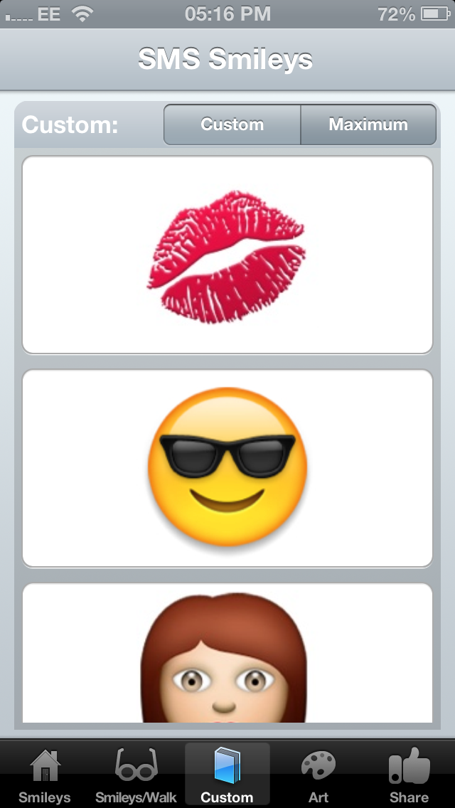 Emoji Smileys Screenshot 3