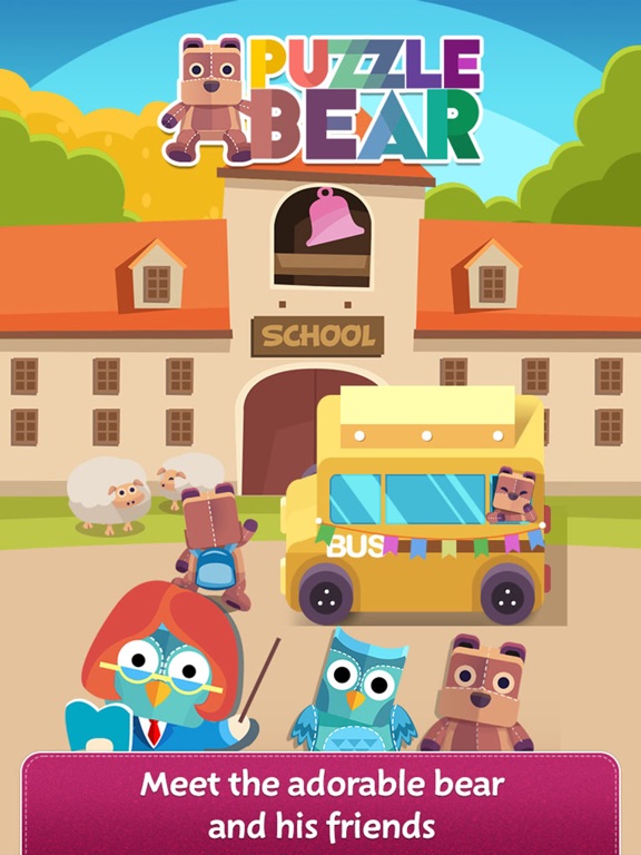 Puzzle Bear iPad screenshot