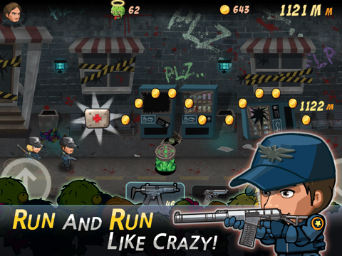 Screenshot #5 pour SWAT and Zombies Runner
