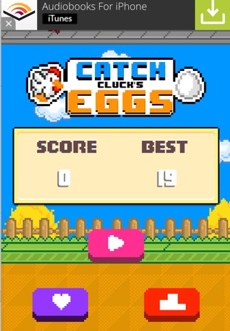 Catch Cluck's Eggs screenshot 2